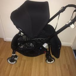 All black bugaboo bee 3 very good condition been well looked after comes with rain cover 