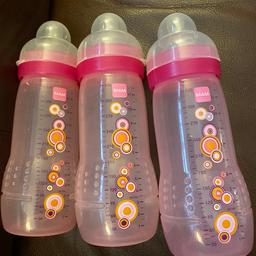 Mam 11oz bottles, washed but never used £3 collection Shoeburyness, on other sites