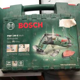 Bosch sander pmf 180e in good condition still like new open to offers pick up only. No time wasters