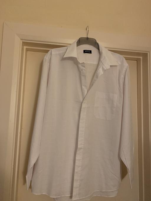 Buy & Sell Kent Folkestone and Hythe - Photos for Thomas Nash Men’s white shirt - 19”