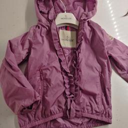 This Jkt is in good condition not fake this is Genuine Moncler in pink