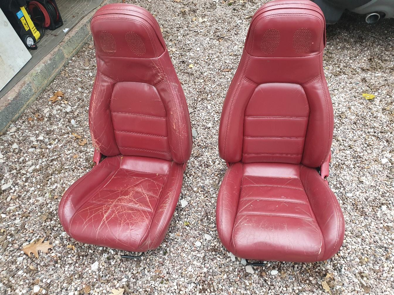 Mazda MX5 red leather seats in WS5 Walsall for £125.00 for sale Shpock