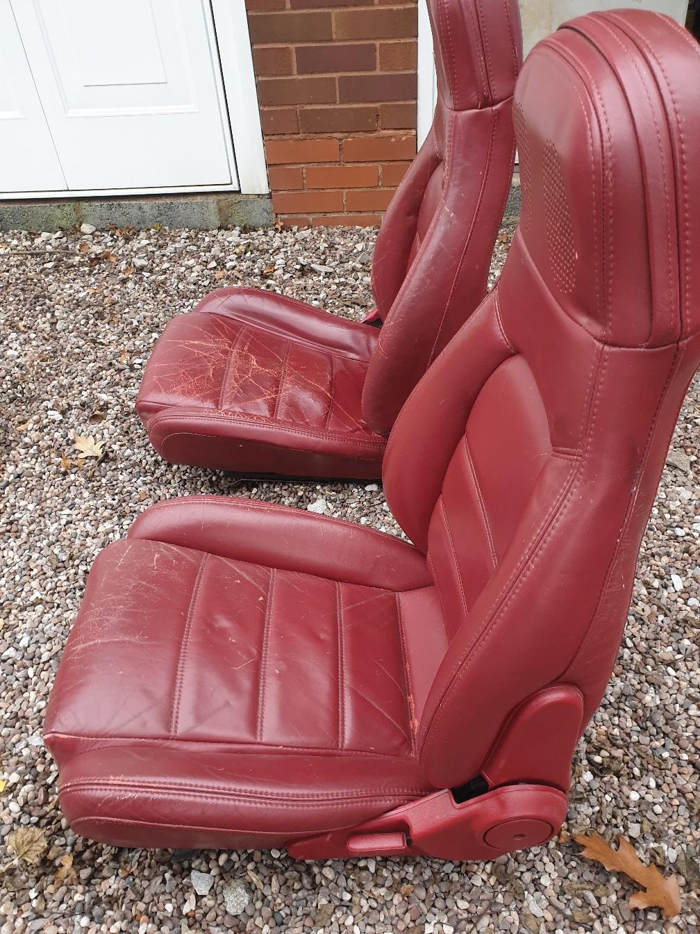 Mazda MX5 red leather seats in WS5 Walsall for £125.00 for sale Shpock