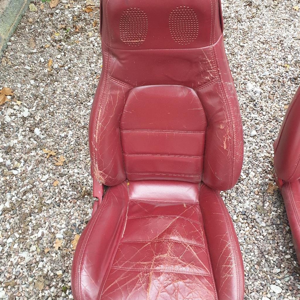 Mazda MX5 red leather seats in WS5 Walsall for £125.00 for sale Shpock