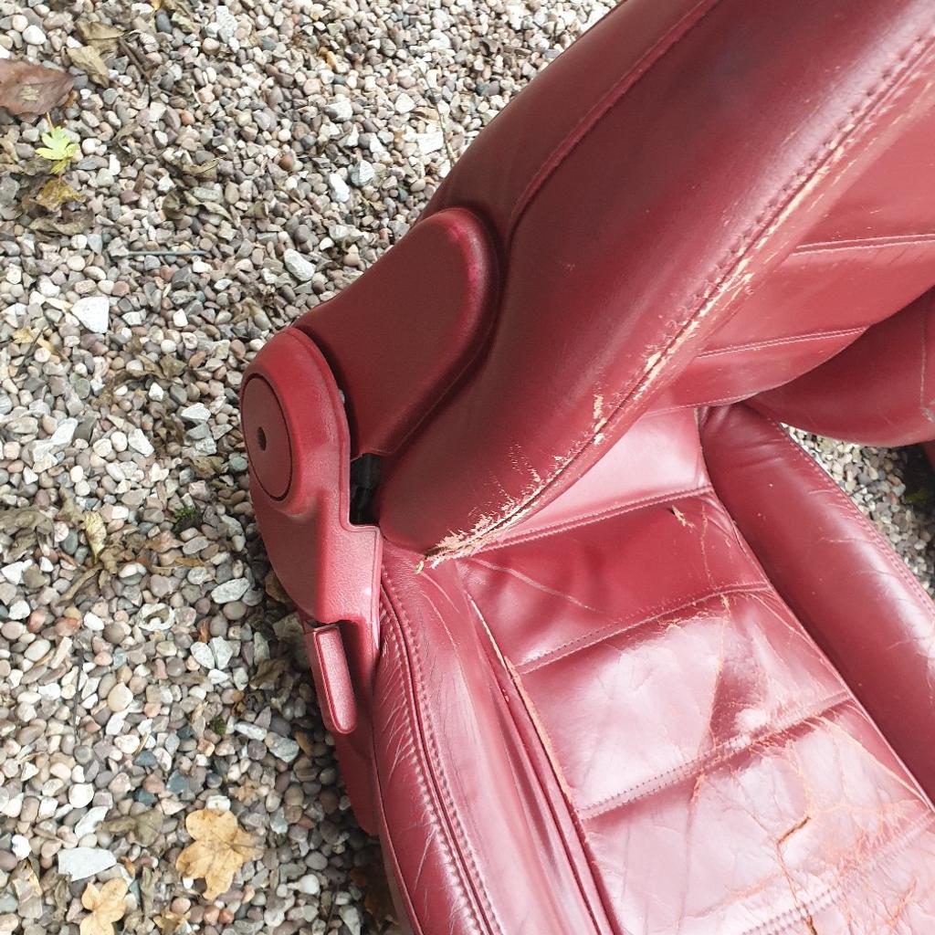 Mazda MX5 red leather seats in WS5 Walsall for £125.00 for sale Shpock