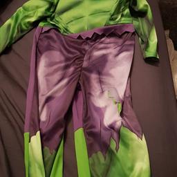new without labels  not been used. the incredible hulk...was part of a set but only outfit in this listing ...main colour green...size 3-4 yrs...brand George...collection
