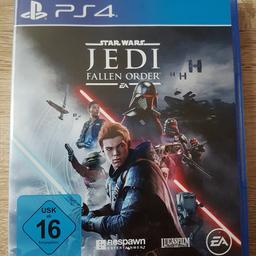 Verkaufe das ps4 Spiel Star Wars Jedi Fallen Order das Spiel wurde einmal durchgespielt die CD ist wie neu Versand gegen Aufpreis möglich