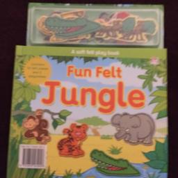 Brand new children Jungle fun felt book as pictured. Unwanted present and been in a draw.

Collection from B90 area, near Shirley railway station.
From a pet and smoke free home, advertised on other sites.