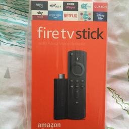 BNIB unopened Amazon fire tv stick. Collect only please. Thanks for looking. 