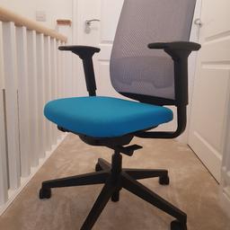Office chair for sale. Steelcase quality made. Light blue seat and grey mesh back. Adjustable back support, arms, high and ........
Very high quality and very comfortable.
Contact Viktor on 07889867293 Rainham Kent ME8