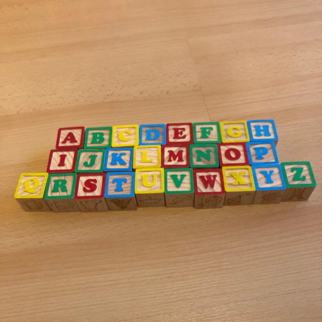 Alphabet blocks in DA1 Bexley for 3.50 for sale Shpock