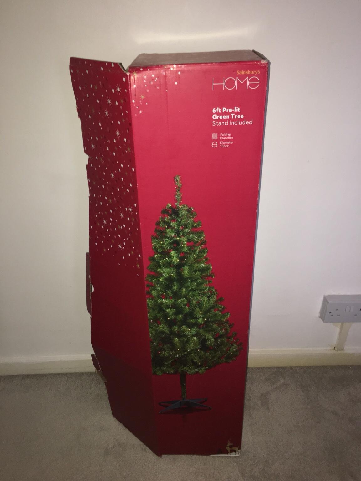 Christmas trees deals at sainsburys