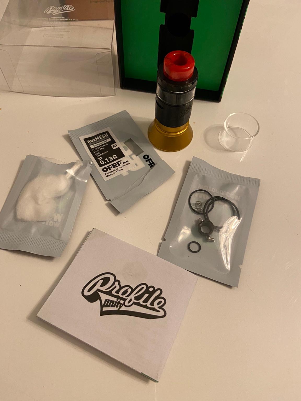 Wotofo Profile Unity Mesh RTA in 52134 Herzogenrath für 25,00 € zum ...