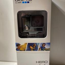 GoPro Hero Action Camera
Waterproof
1080p 30FPS
Includes Micro SD and SD Adapter
Three mounts and charging cable included
Chest mount can be added for £20

Used once for skiing, worked perfectly
Collection only