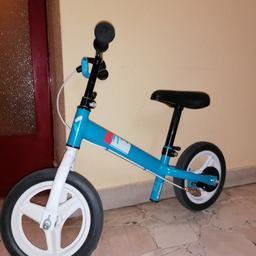 Bici senza pedali con freni e' adatta per bambini da 80 a 110 cm