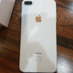 64g genuine iphone 8 plus in mint condition no scratches cracks only 10 months old unlocked to any network