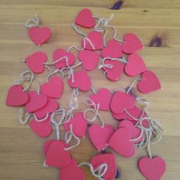 Herzen aus Holz
32 Stück mit Band
Farbe: rot
auch einzelne zu erwerben, pro Stück 0,32€
Verkauf erfolgt unter Ausschluss jeglicher Gewährleistung da Privatverkauf