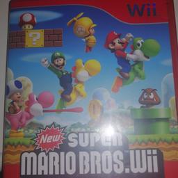 Super Mario Bros für die Wii
Verpackung hat leichte Kratzer.