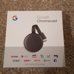 google chromecast 
perfect condition