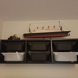 wall unit ,plus boxes.Collection only.Boat not for sale