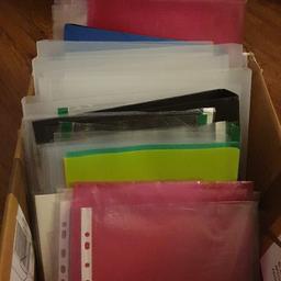 I have a box full of folders and plastic wallets that I no longer need. It seems a shame to throw them away so they are free to anyone who can collect them from Stan more asap.