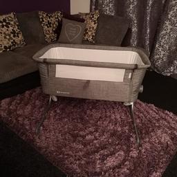 good condition and brilliant crib. Comes with mattress and travel bag. from a clean smoke and pet free home.

collection from Bromsgrove