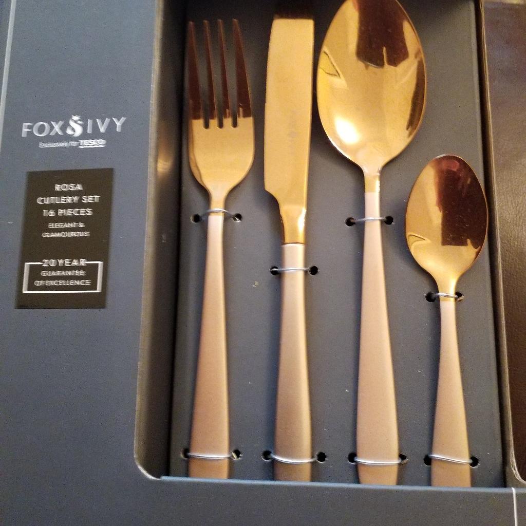 fox and ivy by tesco cutlery set in ME13 Swale für 15,00 £ zum Verkauf