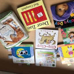 Baby books .one Dear zoo is bit poor but others are good.