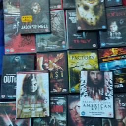 there's 20 dvd,s all about horror