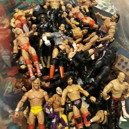 I have a box full of WWE wrestling figures for sale make me a offer