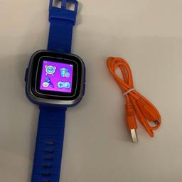 Blue vtech kiddizoom watch. Was a gift and has been stored away. Only worn few hours
Immaculate condition