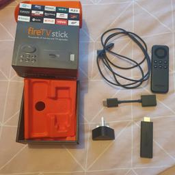 fire stick that has been factory reset hasn't been used in a year. got all wires just no booklet.