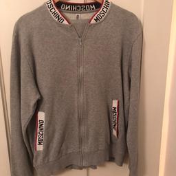 Perfect condition moschino tracksuit in grey size medium selling as no longer fits