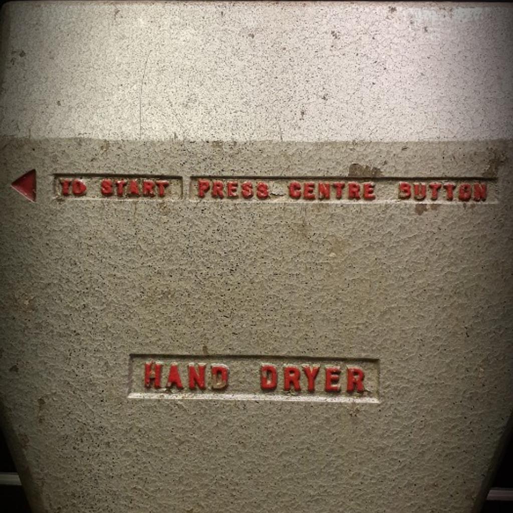 solid steel hand dryers. A pair of vintage hand dryers for sale. these would look great in a venue or home