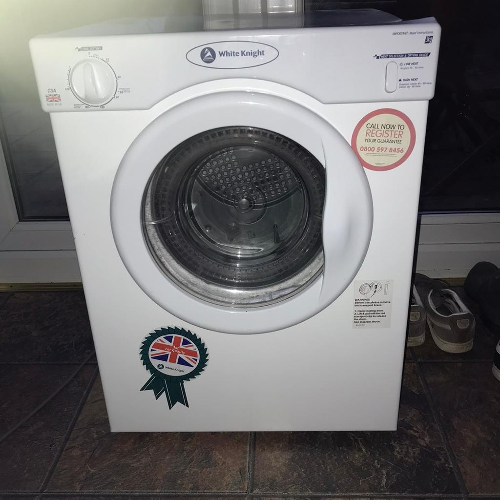 White knight 3kg tumble dryer in PO16 Fareham for £40.00 for sale Shpock