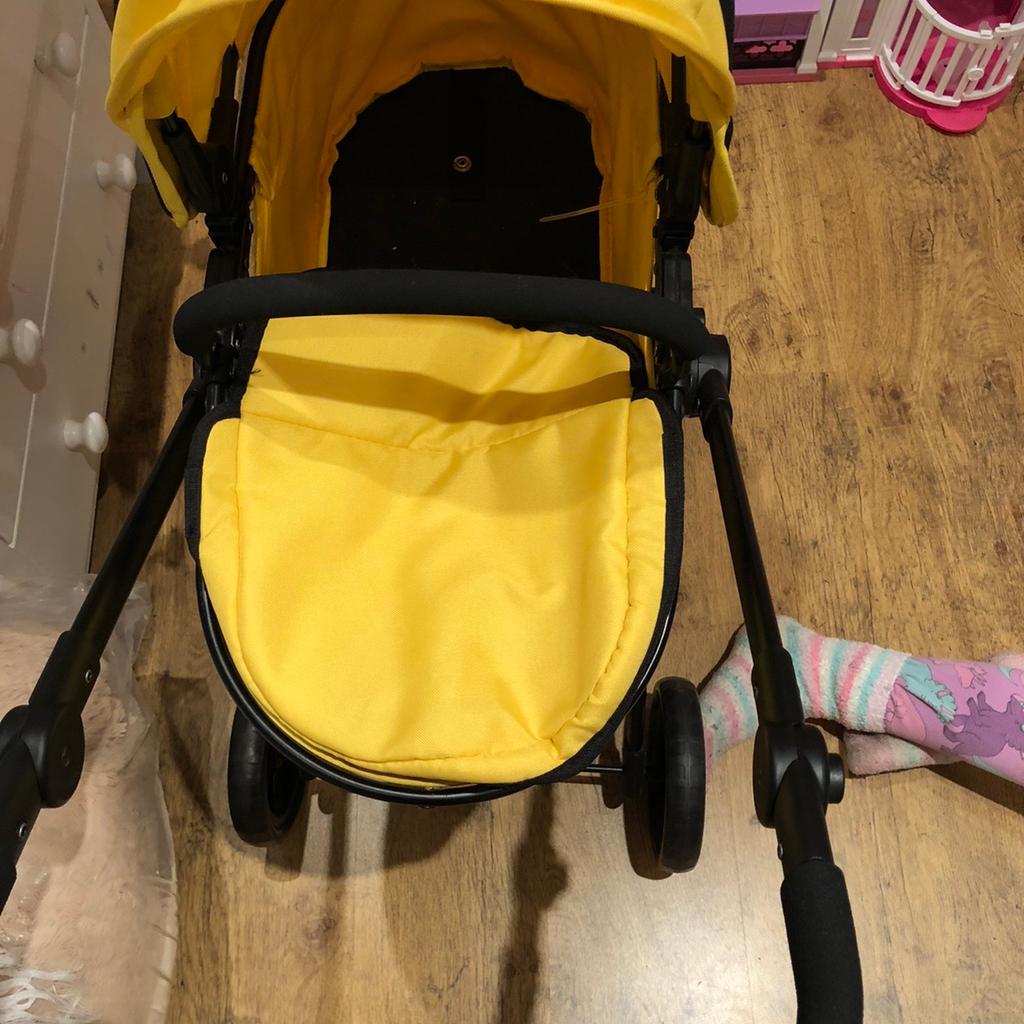 Smyths best sale yellow pram