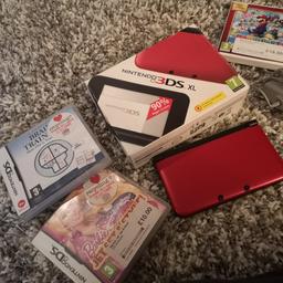 nintendo 3DS XL I'm very good working condition with box. 3x games. all together I would like £90