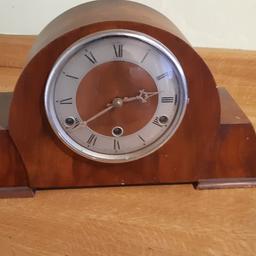 old style wooden clock still works
