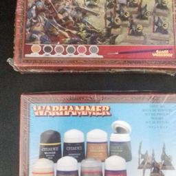 2 brand new Warhammer paint sets from Citadel and Games workshop.

Any questions please ask.

Perfect for collectors.

Quick sale both for £12 ono