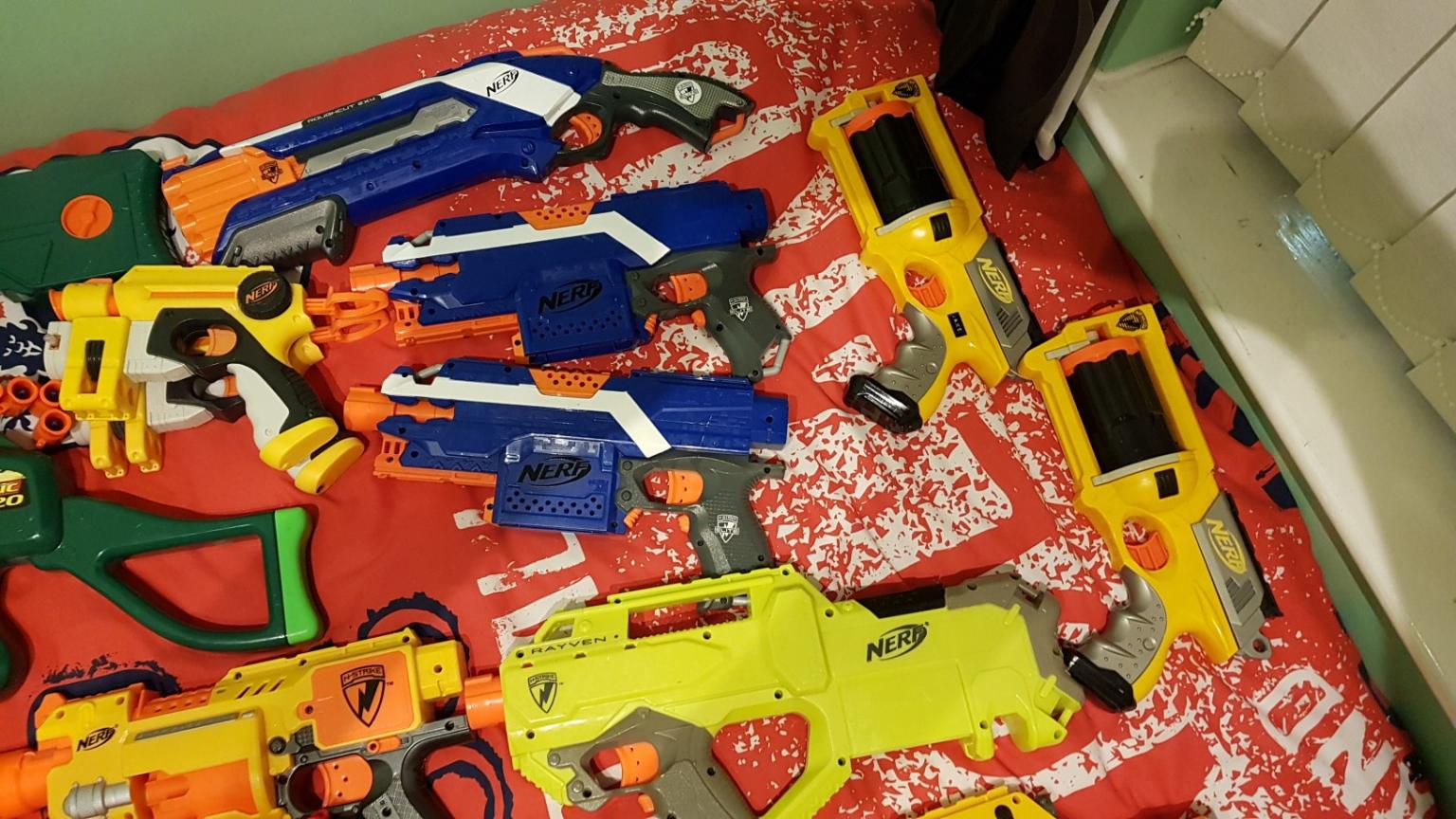 nerf-gun-collection-in-wv14-coseley-f-r-65-00-zum-verkauf-shpock-de