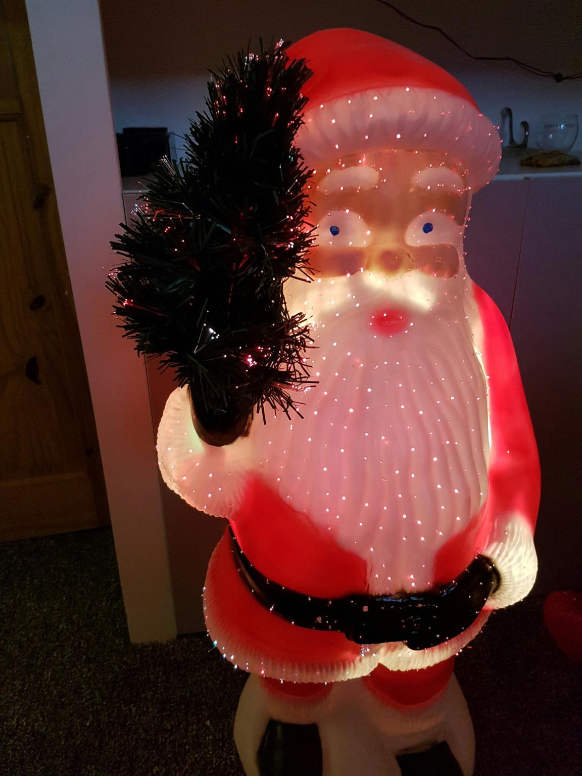 large fibre optic santa in Wolverhampton für 30,00 £ zum Verkauf ...