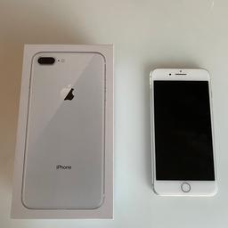 iPhone 8 Plus - comes with box, charger, ear phones and sim pin. Immaculate condition as has always been used with a tempered glass screen and case. Selling due to upgrade