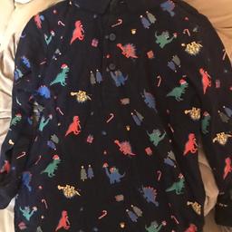 XMAS CLOTHING stunning like new Xmas long sleeved Xmas Dino top immaculate condition practically brand new brought last year my son let me put it on then took straight off has he is autistic and didn’t cope with it such a shame as it’s a gorgeous top . Collection B71, or can post for £2.95! . Please scroll through my items I have lots of beautiful baby girls , toddler boys and ladies happy to combine postage and prices open to sensible offers