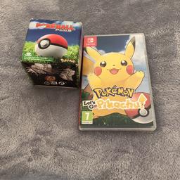Been used but in very good condition and poke ball plus not been used unused code not used please look at pictures no offer no time wasters please collect only saleing for for £20 it looks like new condition thanks for looking at my items