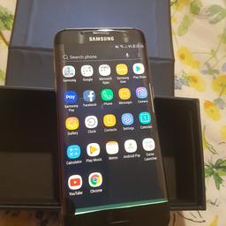 Samsung s7 edge 32GB for sale unlocked and fully working. as you can see the screen has been damaged but can been fully used (tape hiding light).  comes with Box only 

it's in very good condition (except what's mentioned) 


please view all pictures 


no offers thanks