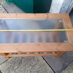 coffee table in good strong condition size in pictures