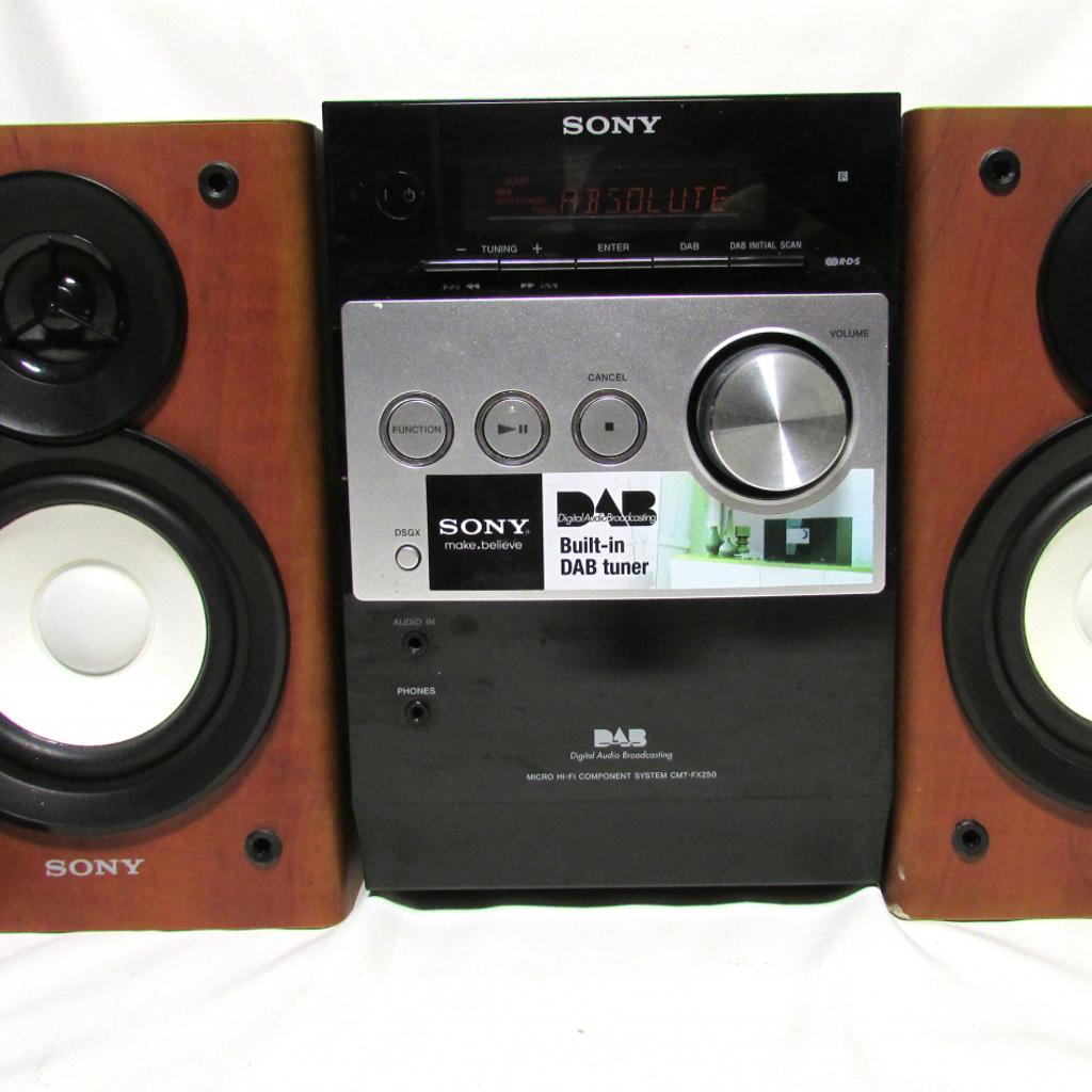 Sony HIFI DAB CMT-FX250 Micro Hi-Fi System in B24 Birmingham for £30.00 ...