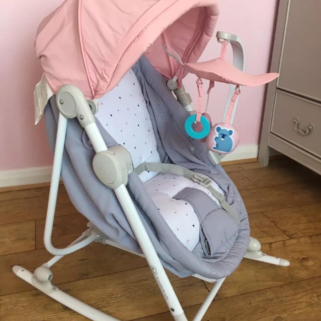 Kinderkraft unimo 5 in 1 cradle pink online