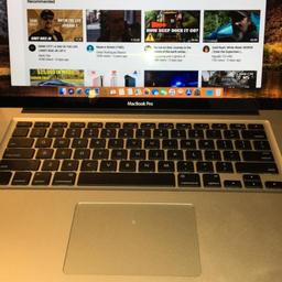Macbook pro 2011, 15” i7 2ghz, 8gb of ram, 500gb hdd, trackpad click is a bit stiff hence cheap price, comes with charger and is running high sierra.
Collection from Carlton