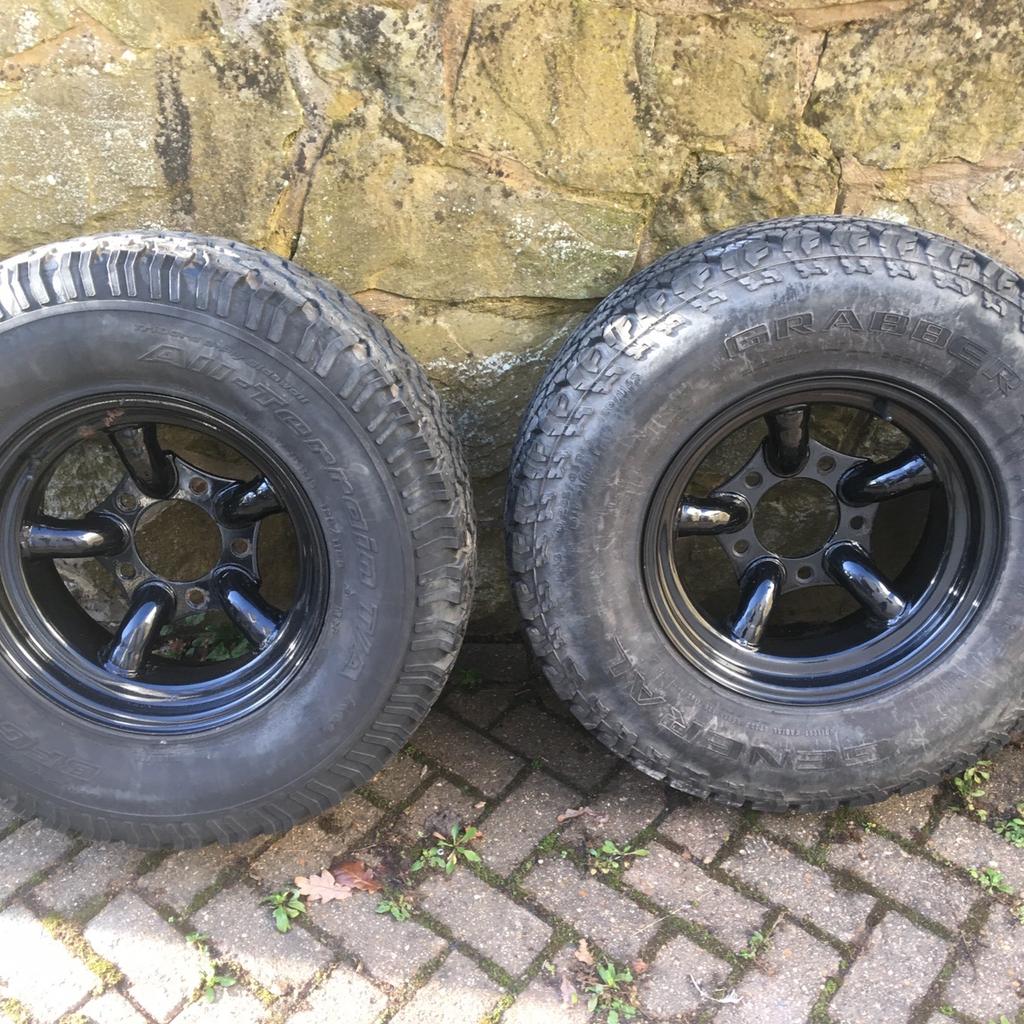 Land Rover Defender Tyrex steel wheels in ME2 Strood für 500,00 £ zum ...